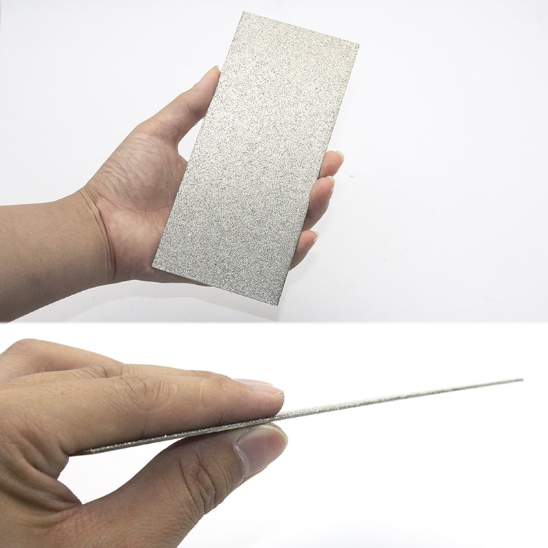 1 stück Körnung Professionelle Dünne Diamant Messer Schärfen Wetzsteine Polieren Messer Spitzer Platte Schleifen Rabatt Schleif Steine