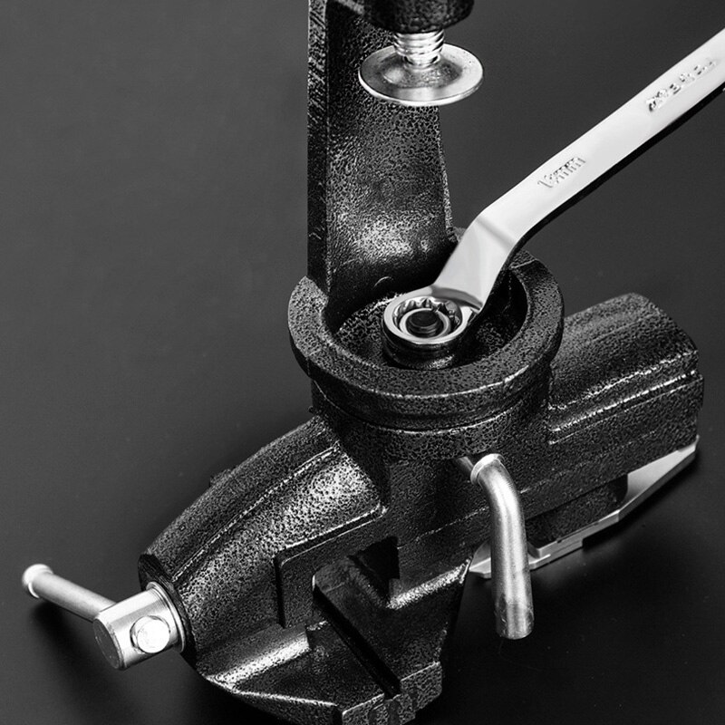Muliti-funcational bænk skruestik mini roterende bord skruer skruestik skrue skruestik skrue skruestik til diy håndværk skimmel fast reparationsværktøj  i88