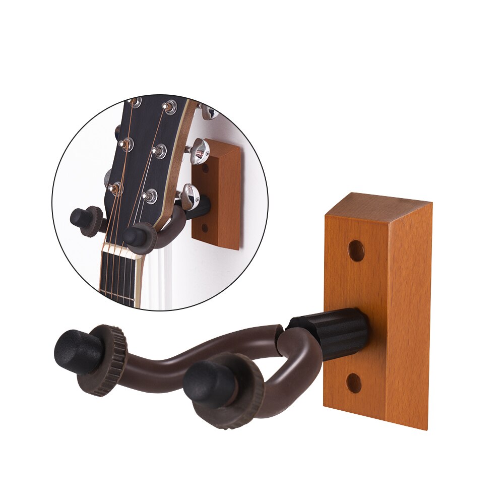 Ammoon Guitar Hanger Hook Holder Wall Mount Stand for Electric Acoustic Guitars Bass Ukulele Guitar Accessories guitar parts: Type 4