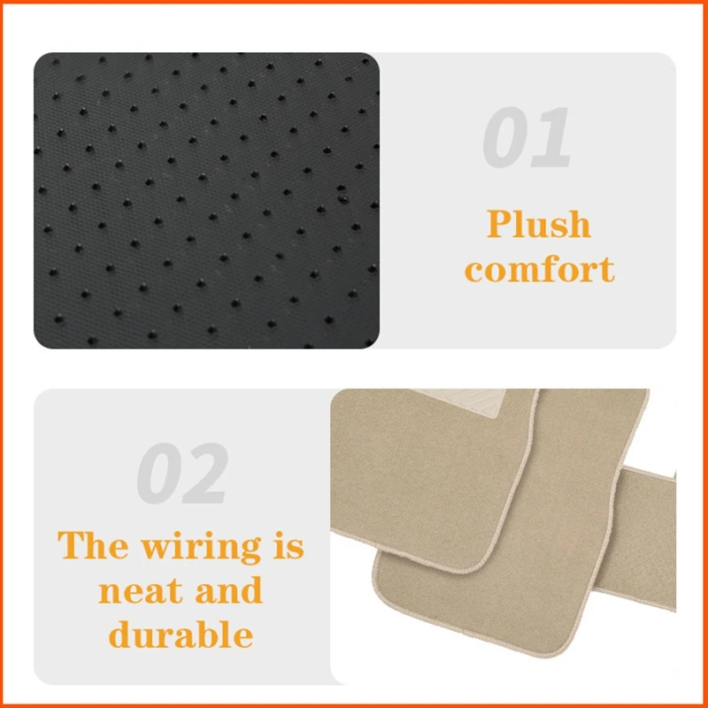 Voor Auto 'S Volledig Omgeven Beschermende Mat Suv Gm Vlamvertragende Pvc Polyester Anti-Slip Mat Universele Auto Vloermatten Accessoires