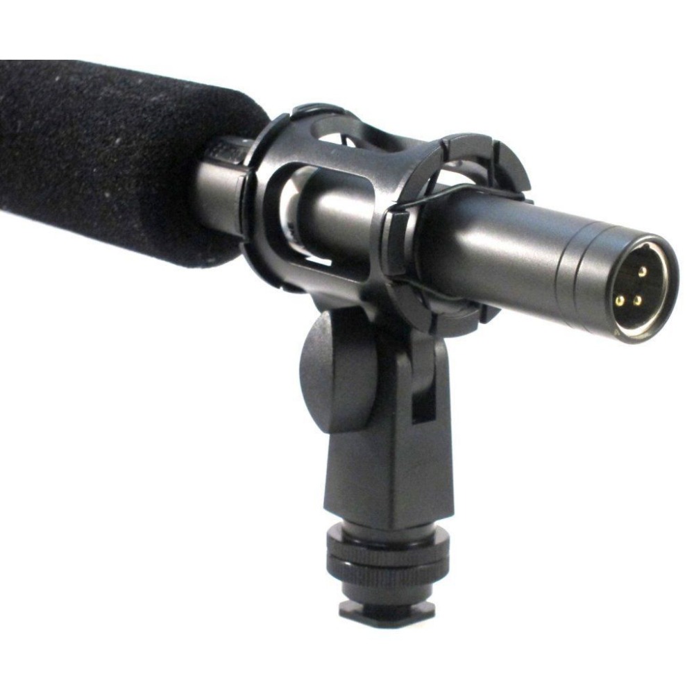 Microphone Shock Mount With Dual Mount (Shoe Mount thread, 1/4-20, 5/8)