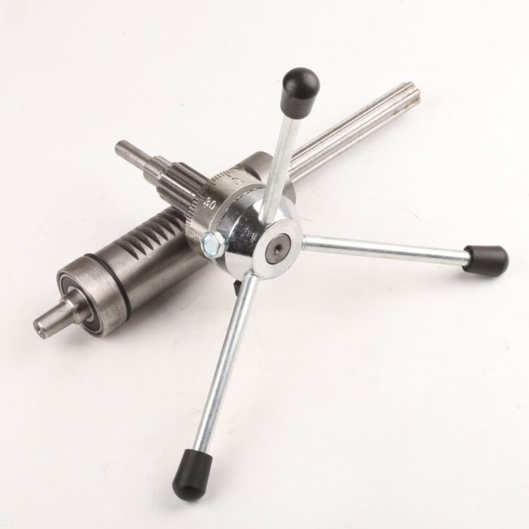 16MM bench drill main shaft assembly, bench drill accessories spring, main shaft, sleeve, drive shaft, spline sleeve, gear shaft: Blue