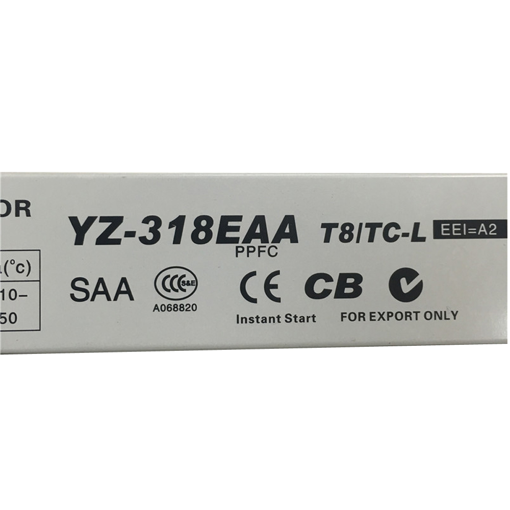 3 aaa yz -318 eaa 220v t8/ tc -l 18 bx 3 15 bx 3 t8 ac elektronisk ballast for  t8 lysrør akvarium reklame lysboks