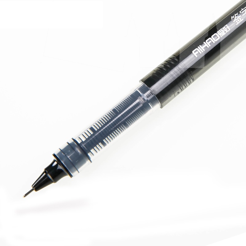 3pcs Transparent Roller Ball Tip Pen 0.5mm Ballpoint Pens for Writing Signature Stationery Office Tools School Supplies A6657