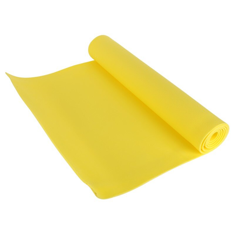 EVA Dance Yoga esteras antideslizantes EVA Gymnastic Sport salud entrenamiento de pérdida de peso almohadilla de ejercicio para mujeres deporte Yoga Fitness Mat: Amarillo