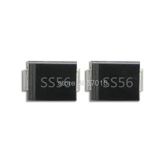 20PCS SS56 SR560 60V 5A SMA SMD Schottky diode DO-214AC