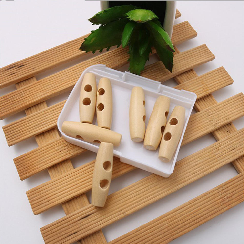 10 stk 3/4/5/6cm beige trehorn veksler naturlig knapp med 2 skrog sydekorasjonsknapp gjør-det-selv-plagg klestilbehør