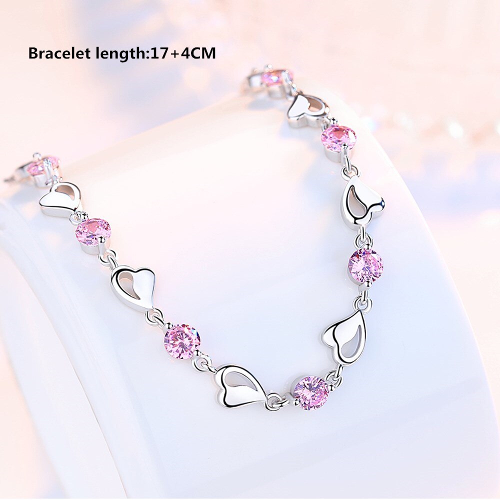 NEHZY 925 sterling silver high woman retro flower-shaped cubic zirconia pearl bracelet Ear jewelry: 1341