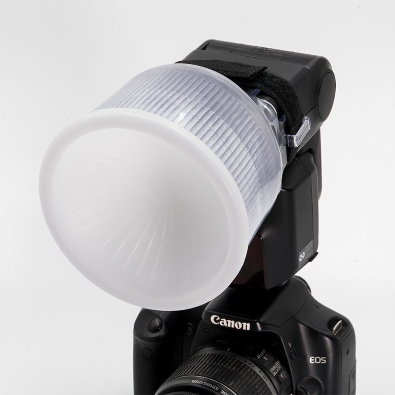 Flash appareil photo EastVita Speedlite diffuseur Flash universel nuage agneau + couvercle blanc ensemble dôme pour flashs Canon Nikon Triopo