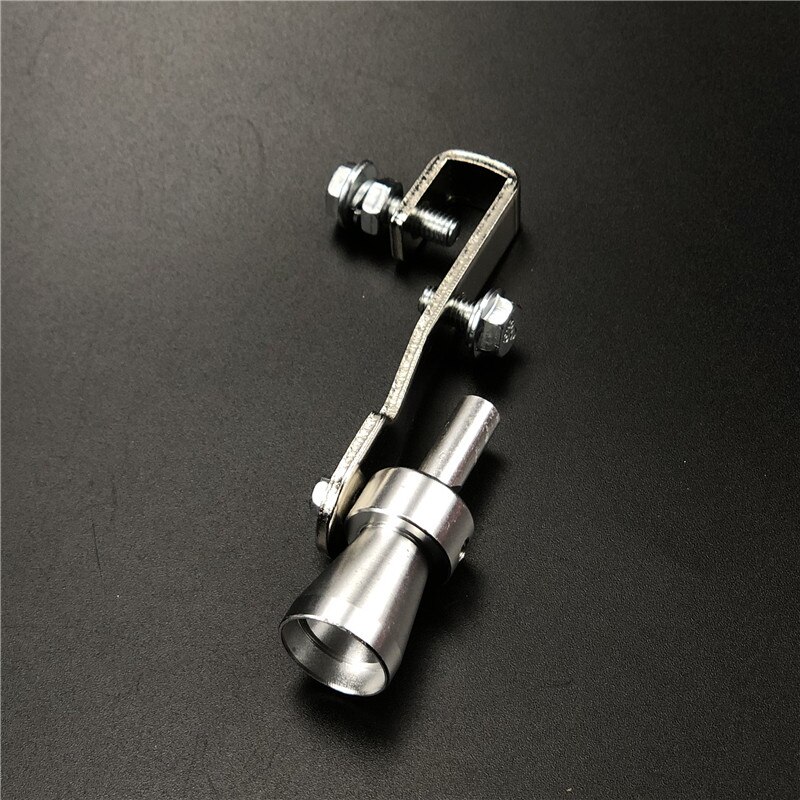 Car Turbo Whistle Silver Universal Fitment for All Vehicles Models S/M/L/XL Diameter Car Accessories: M
