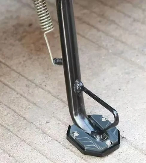 Universele Motorfietsen Kickstand Extender Voet Zijstandaard Verlengstuk Voetsteun Plaat Motorfiets Accessoires