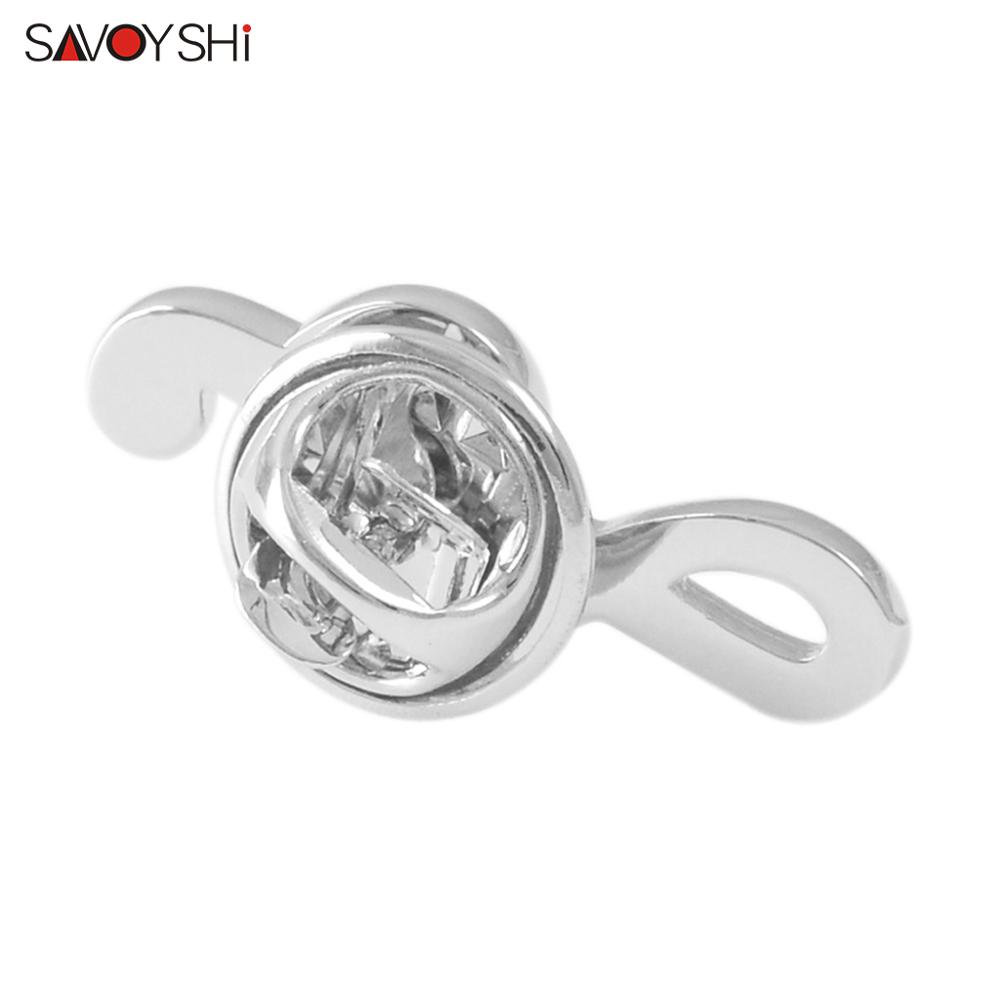 SAVOYSHI Music note Men Lapel Pin Brooches Pins Fine for Mens Coat Womens Dress Hats Bags Accessories