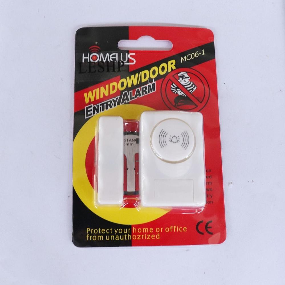 Home Door Window Entry Burglar Security Alarm Magnetic Sensor Wireless Security Alarm Magnetic Switch Sensors Home Safety