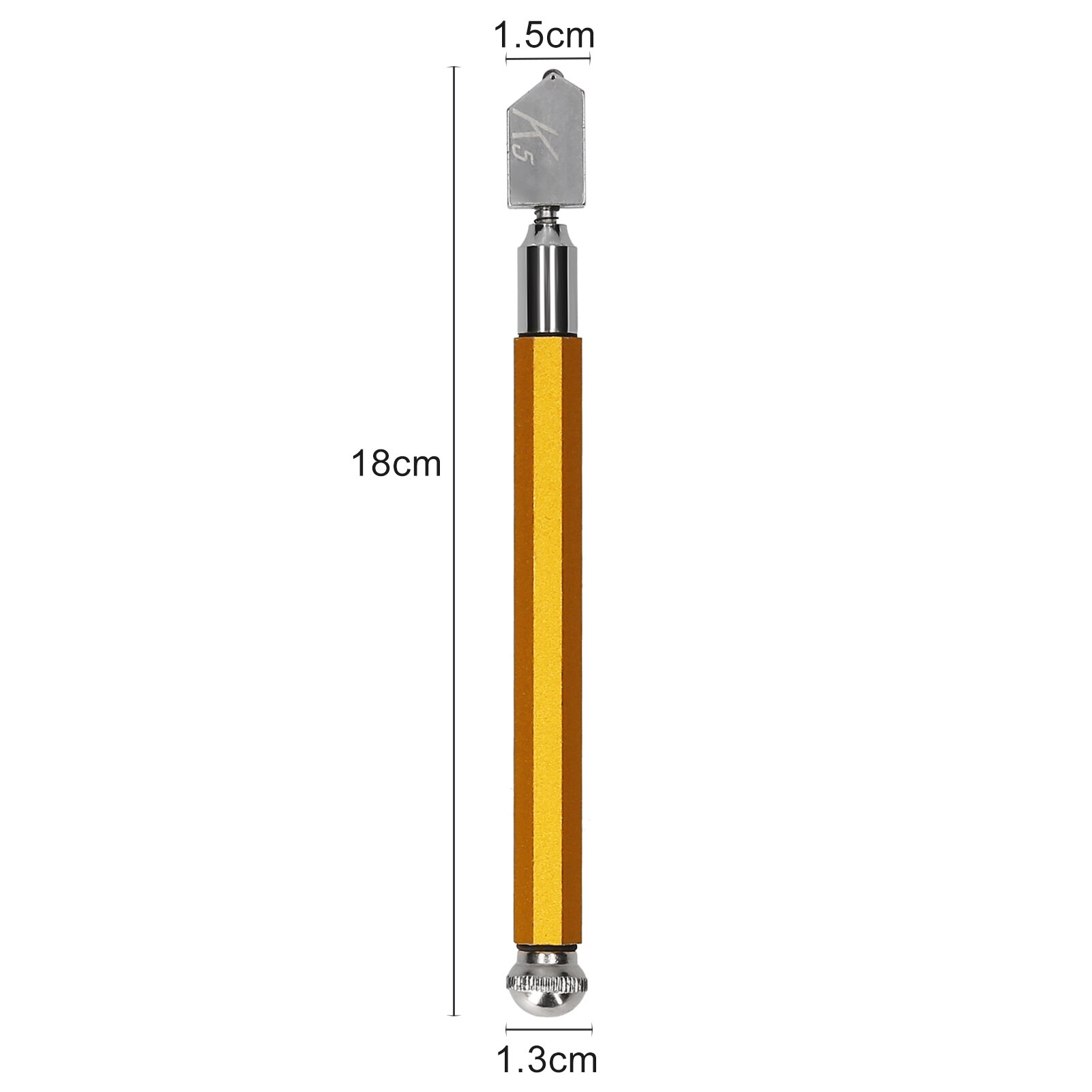 Kkmoon Industriële Glassnijder Hardmetalen Legering Snijden Wiel Glassnijder Tool Pen Stijl Glassnijder Professionele Cutter