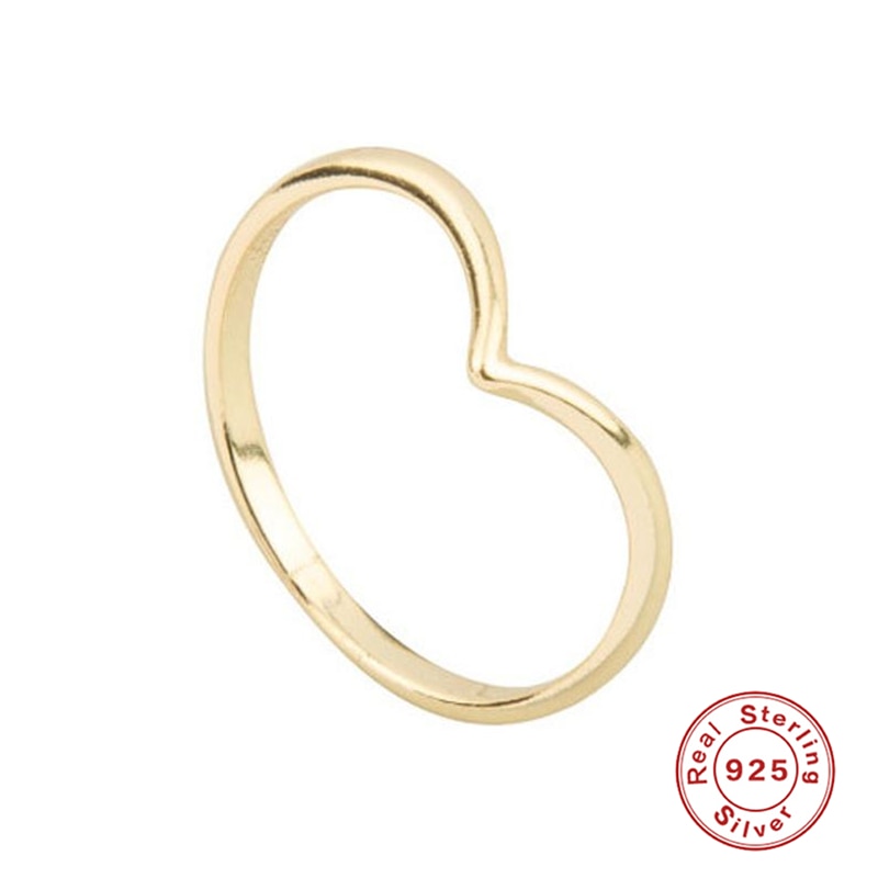 Anillo de corazón de plata de ley 925 auténtica clásica, anillo de bandas de amor para boda para mujer y Chica, joyería de , , anillo de A30