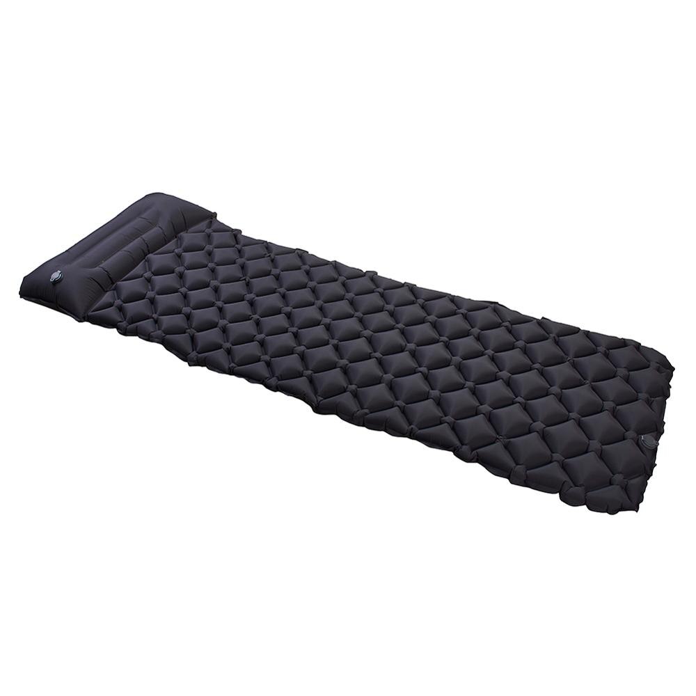 Car Back Seat Inflatable Bed Camping Sleeping Pad with Pillow PVC Inflatable Travel Bed PVC Airbed Mattress for Camping