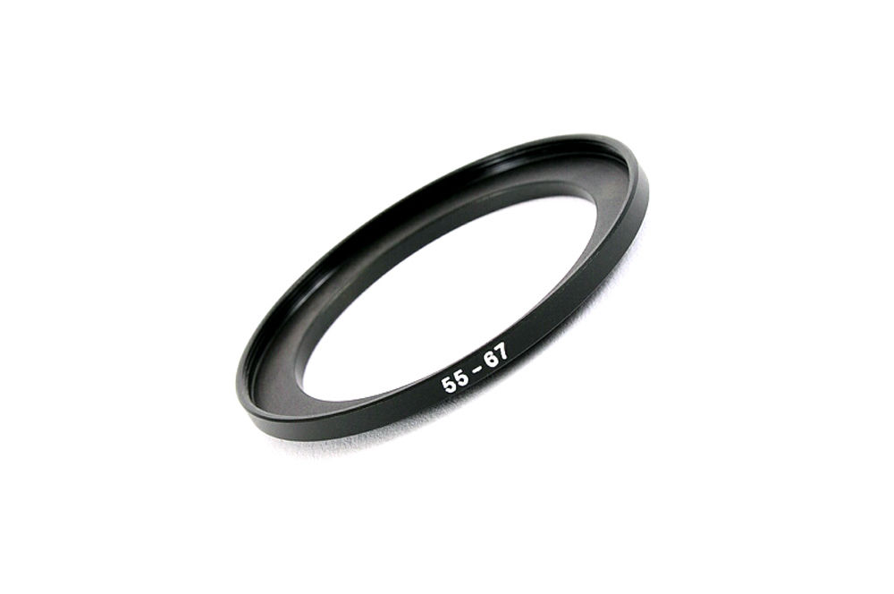 55mm-67mm 55-67mm 55 te 67 Step Up lens Filter Adapter Ring
