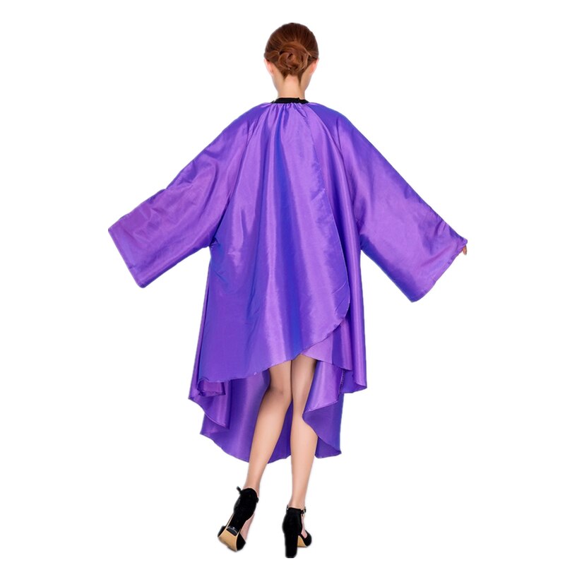 Salon Hair Styling Cape Hair Cutting Coloring Waterproof anti-static Hairdresser Apron With sleeves Barber Gown