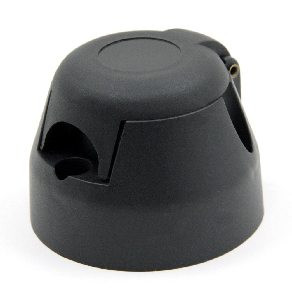 TIROL 7 Pin Trailer Socket Black frosted materials 7Pole Trailer Socket 12V Towbar Towing Socket N Type T22779a