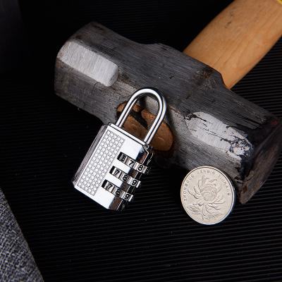 Large Heavy Duty 4 Dial Digit Combination Lock Weatherproof Security Padlock for Outdoor Luggage Travel Gym Safely Code Lock