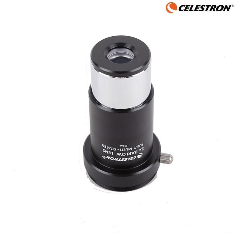 Celestron 1.25 &quot;3X Barlow Lens Oculair Full Multi-Coated Metalen Achromatische Professionele Astronomische Telescoop Accessoire