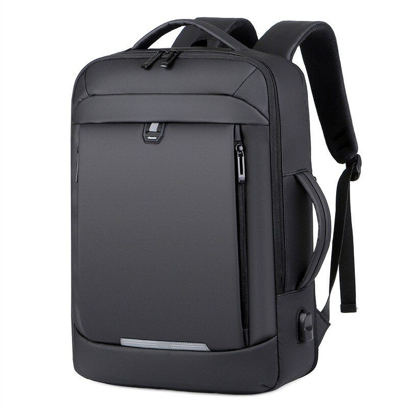 Crossten 40L Grote Capaciteit Uitbreidbaar 17 "Laptop Rugzak Usb Opladen Schooltas Waterdichte Zwitserse-Multifunctionele Reistas: Shiny