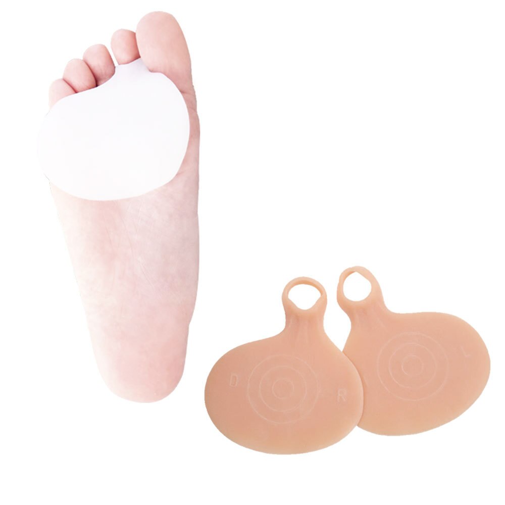 1Pair Silicone Gel Metatarsal Pads for Shoes Sore Ball Foot Care Tool Feet Pain Shoes Insoles Pads Cushion Forefoot Arch Support