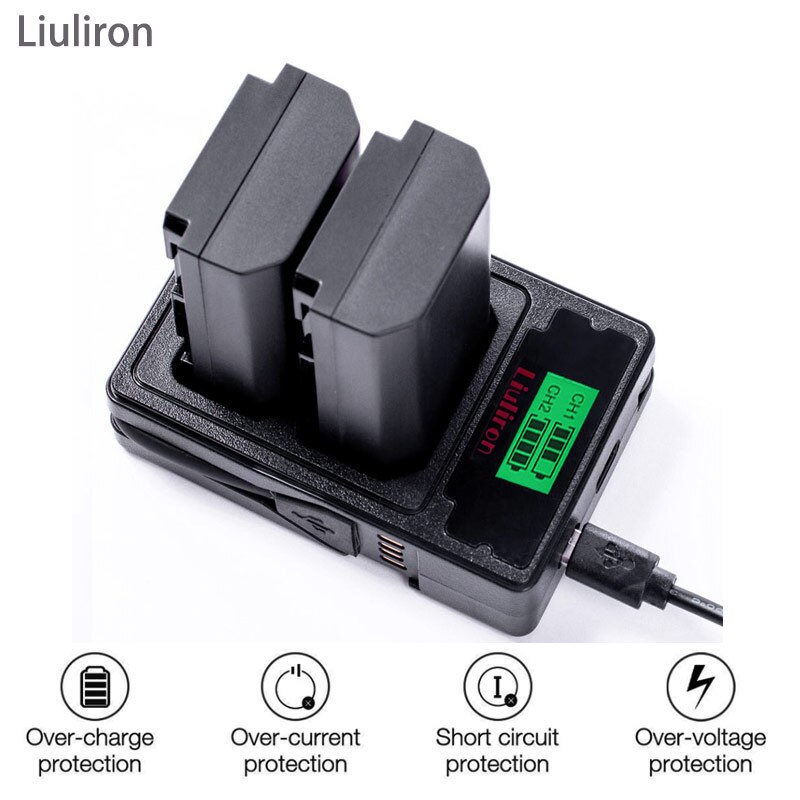 Np -fz100 npfz 100 np fz100 np fz100 batterij + type-c dubbele usb-lader voor sony np -fz100,  bc -qz1,  sony  a9, a7r iii , a7 iii, ilce -9