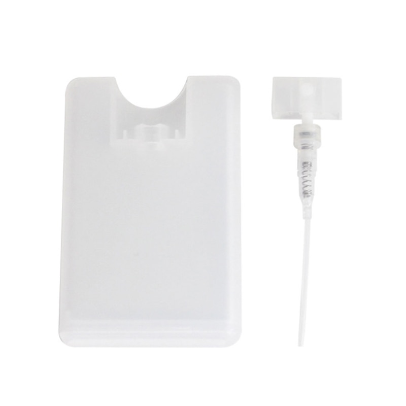 Card Shape Perfume Spray Refillable Empty Bottle Flat Type Fine Mist Atomizer 667D