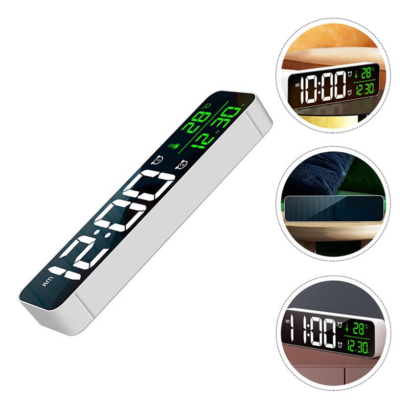 1Pc Digital Alarm Clock Safe Nice Chic LED Digital Clock Wall Clock Housewarming