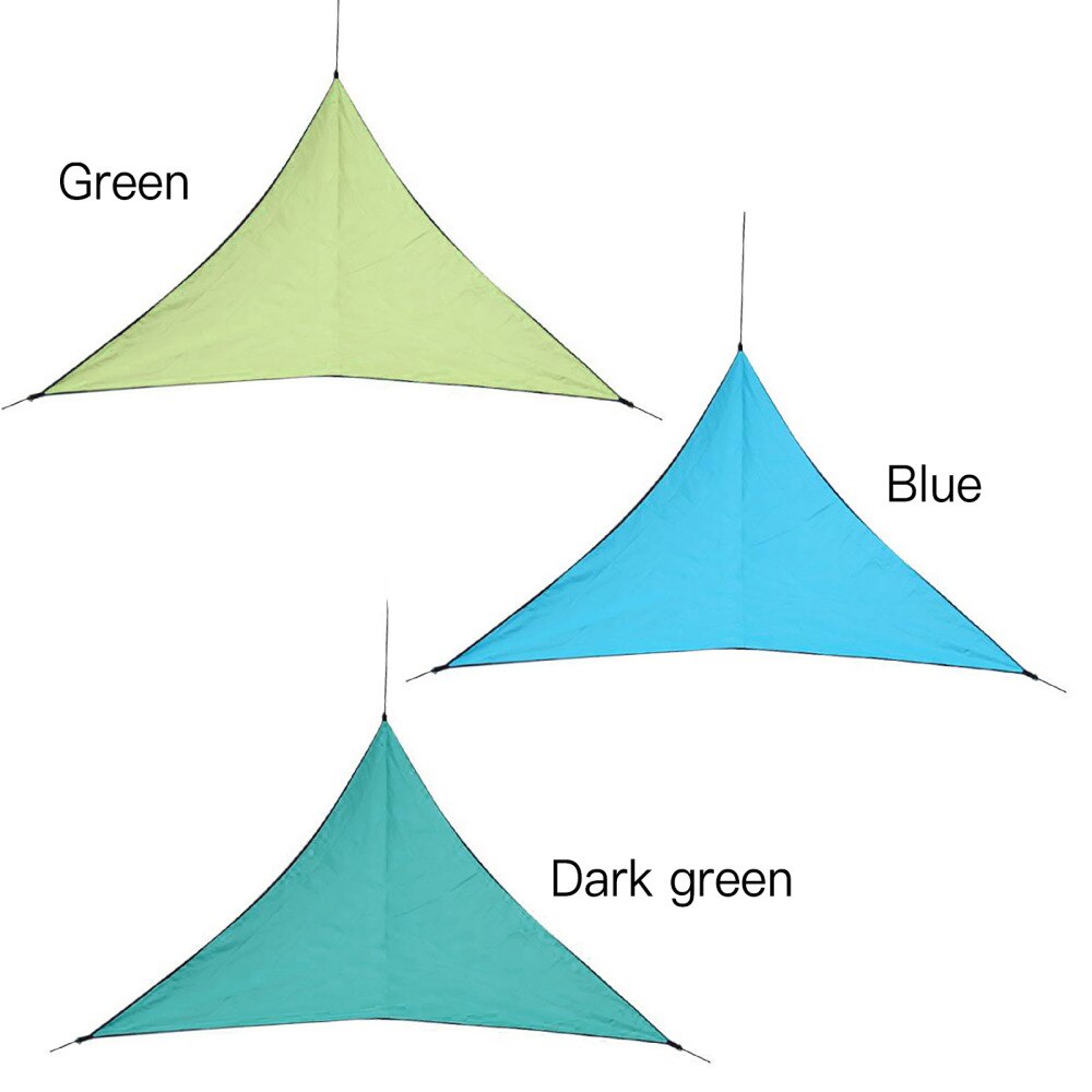 Shade Cloth Outdoor Awnings Canopy For A Patio Lawn Garden Pool Deck And Backyard Triangular UV Top Cover Waterproof Sun