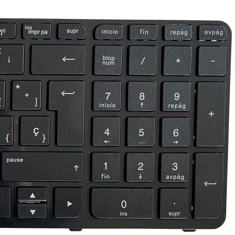 Spanish laptop Keyboard FOR HP pavilion 250 G2 G3 256 G2 G3 15-E 15-N 15T 15E keyboard with frame
