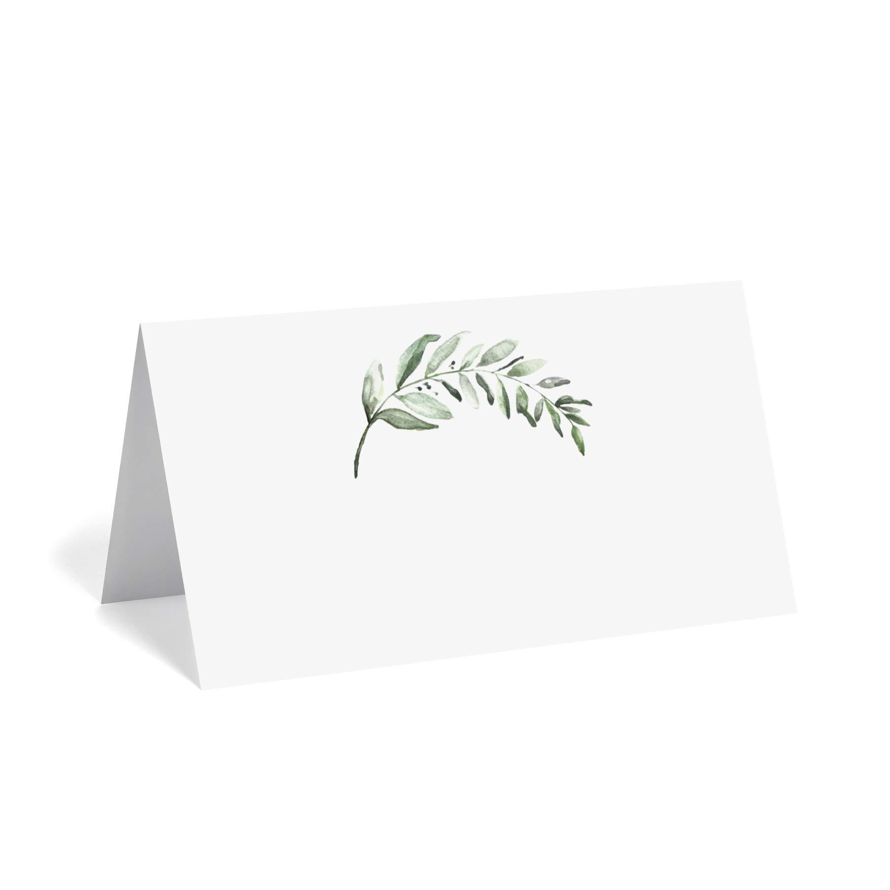 20/50/100 Stück einfache frische Pflanze Hochzeit Sitznummer Tischkarte Name Tischkarte Weihnachten Geburtstag Bankett Party Grußkarte