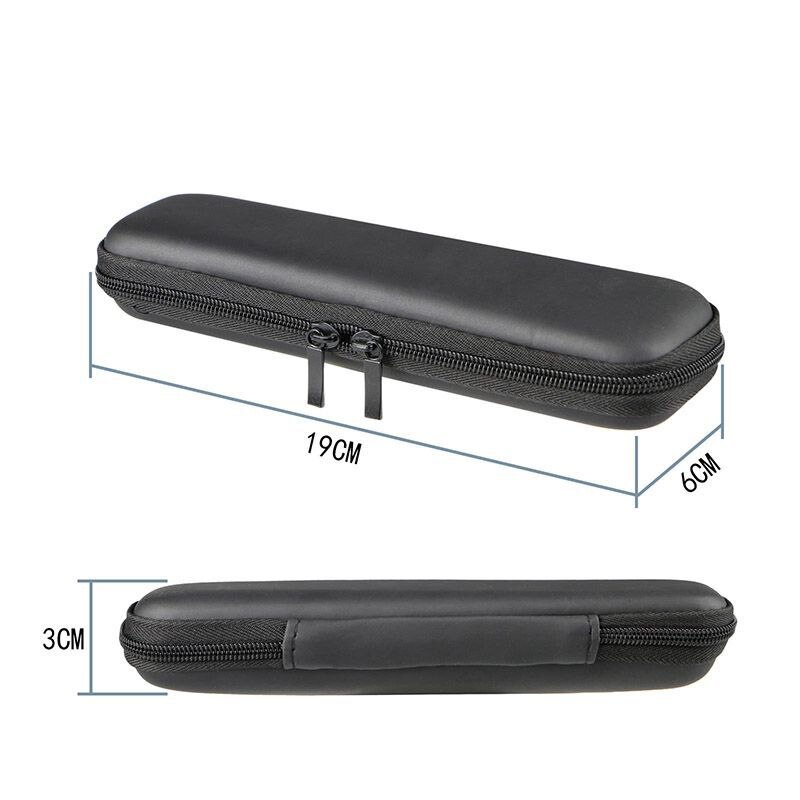 Blyantveske svart estuches escolares pennen etui astuccio porta penne eva plast skoleartikler trousse scolaire stylo