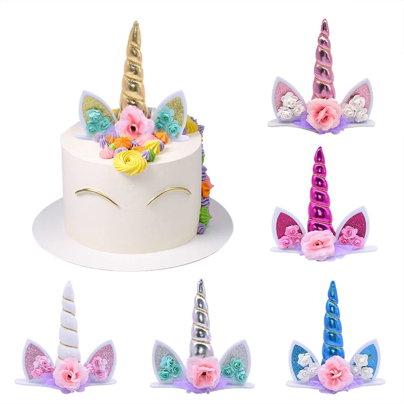 Unicorn Headband Halloween Children's Headband Birthday Party Baby Hair Accessories Headdress Unicorn Party