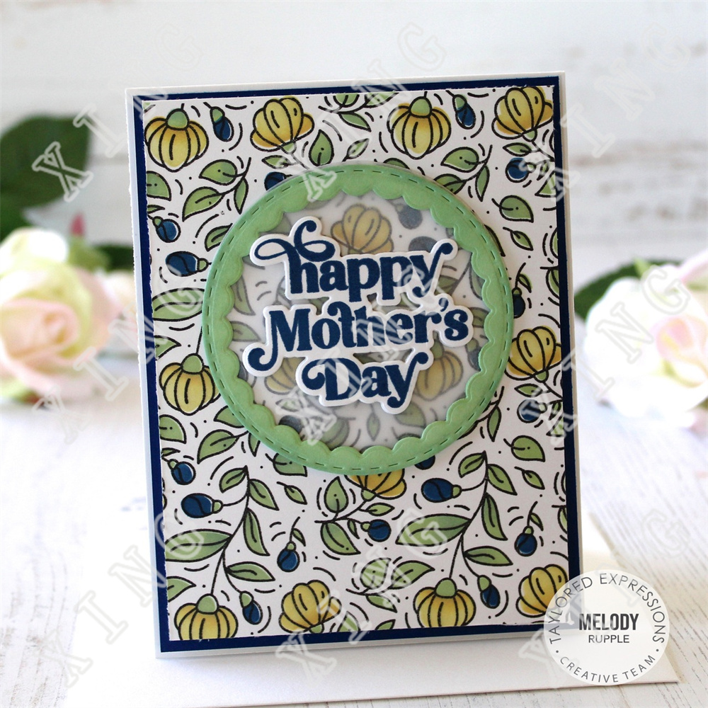 Marcapáginas botánico con de gato, Set de sellos de flores rosadas, tarjetas de papel para manualidades, plantillas de troqueles de corte de Metal para colorear