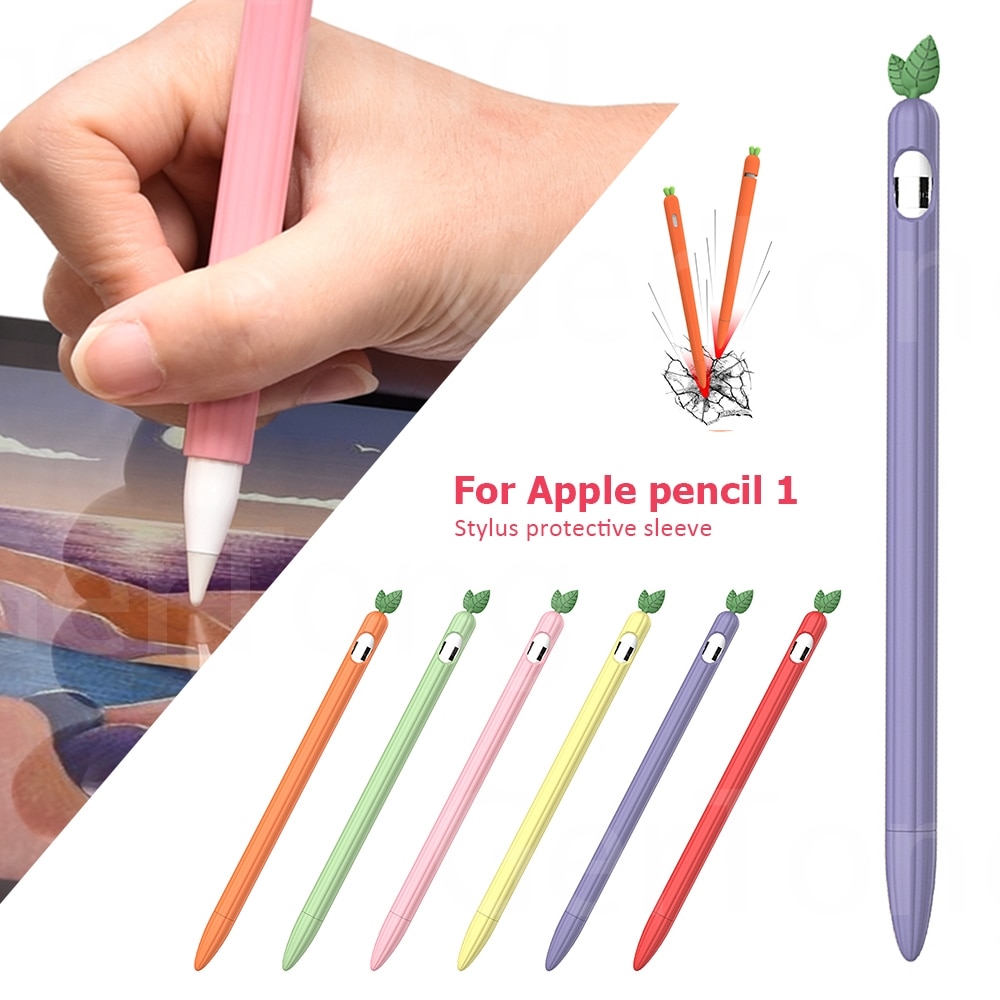 For Apple Pencil 2nd 1st Generation Soft Silicone Case For iPad Pencil 2 Protective Cap Touch Pen Stylus Protector Cover