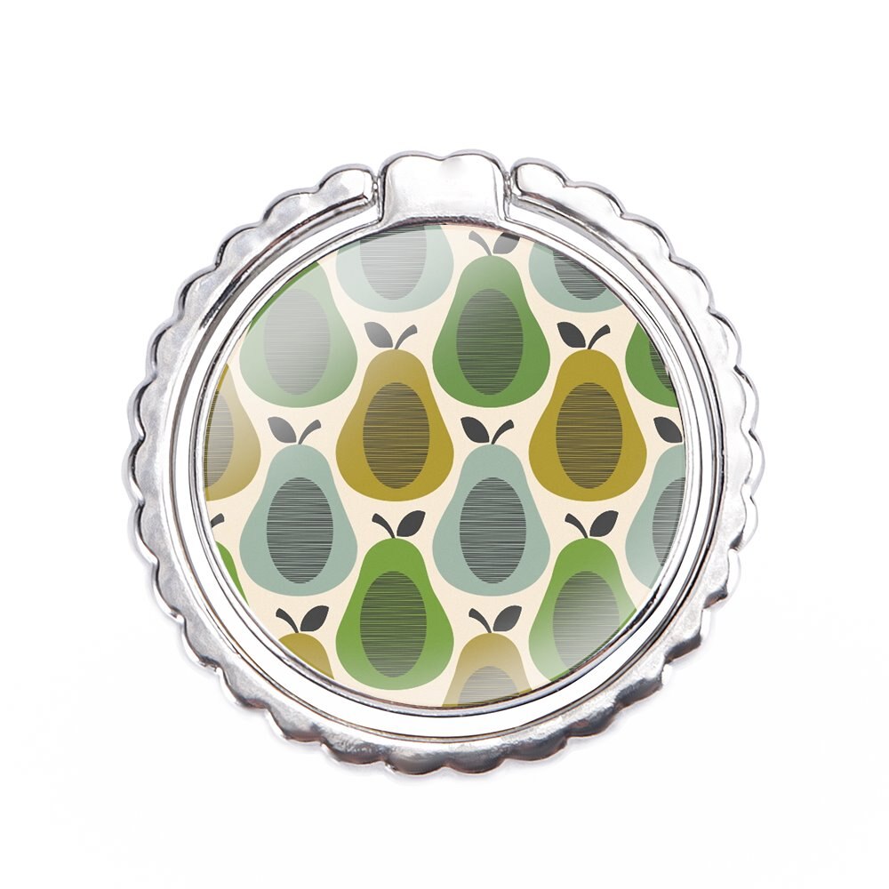 Orla Kiely Art Cell Phone Ring Holder Finger Ring Stand Kickstand Metal Grip Holder: images 5