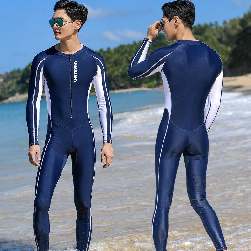 Full Body Diving Suit Men Scuba Diving Wetsuit Swimming Surfing UV Protection Snorkeling Adult Wetsuit