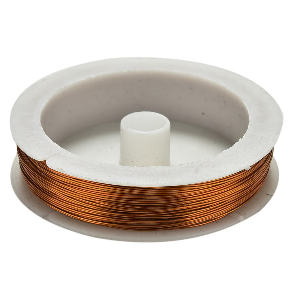 Fil artisanal en fer 0.5mm 40m | Bobine de mm, fil métallique doux pour bricolage de bijoux, guirlande de fleurs décoratives/aiguille à aiguille: Dark Brown