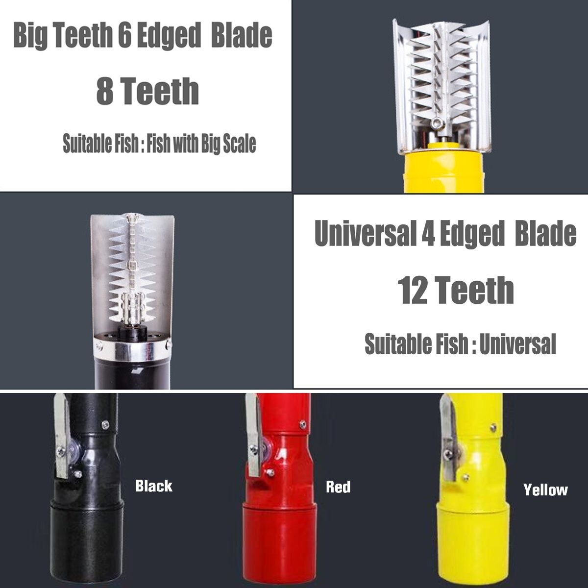 120W Portable Cordless Electric Fish Scaler Waterproof Fish Scale Scraper Easy Fish Stripper Scale Remover Cleaning Scaling Tool