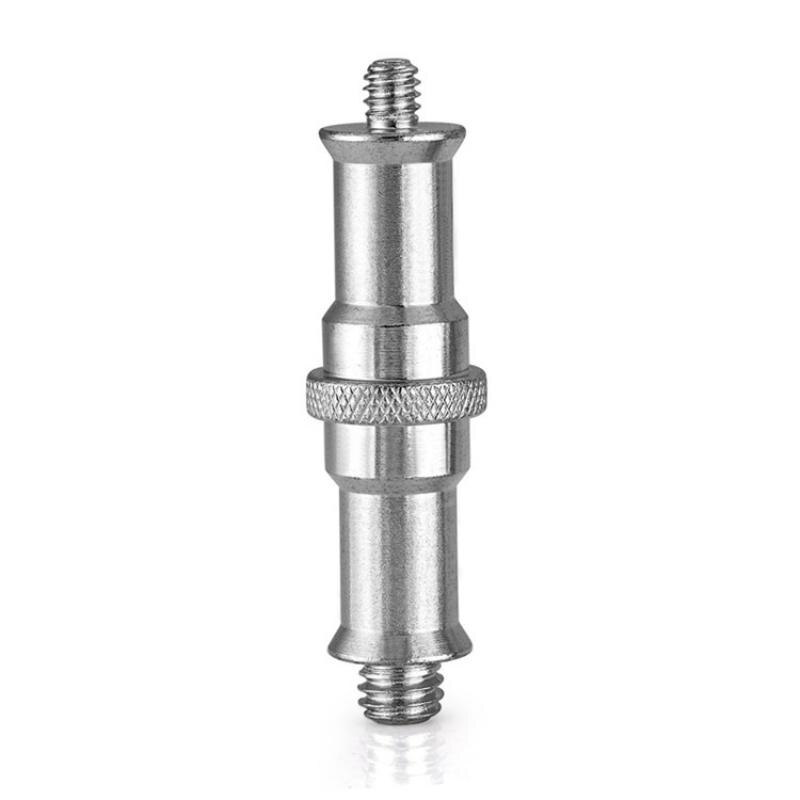 1/4 3/8 Spigot Stud Male Adapter Metal Camera Screw Photograph Hand Tool for Umbrella Flash Light Tripod Photo Studio Accessory