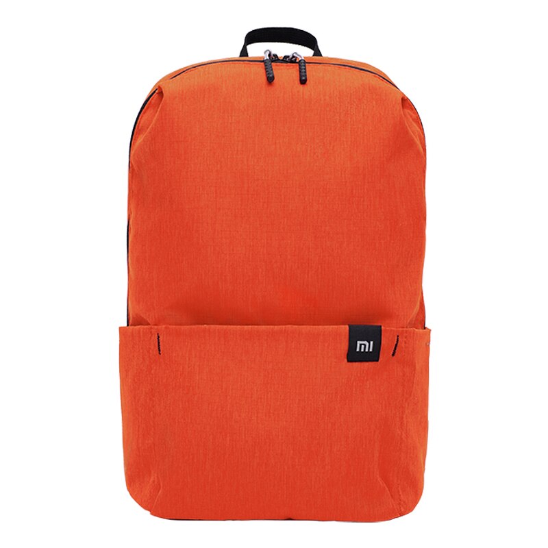 Neue Xiaomi bunte rucksack multi-funktion sport und städtischen freizeit vielseitige schulter tasche 10 farben 165g kleine wasserdichte tasche: Orange