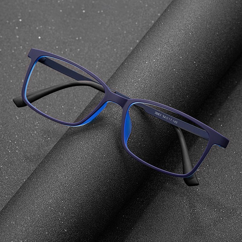 Montura de gafas con bloqueo de luz azul para hombre y mujer, montura de gafas con protección contra rayos azules, gafas graduadas antirreflejo