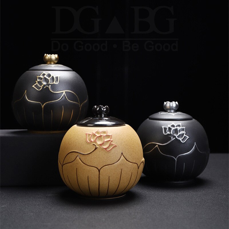 Urnen Voor Keramiek As Black As Urn Verzegelde Crematie Begrafenis Aandenken Human Pet Memorial Geschikt Thuis Haarden Begrafenis