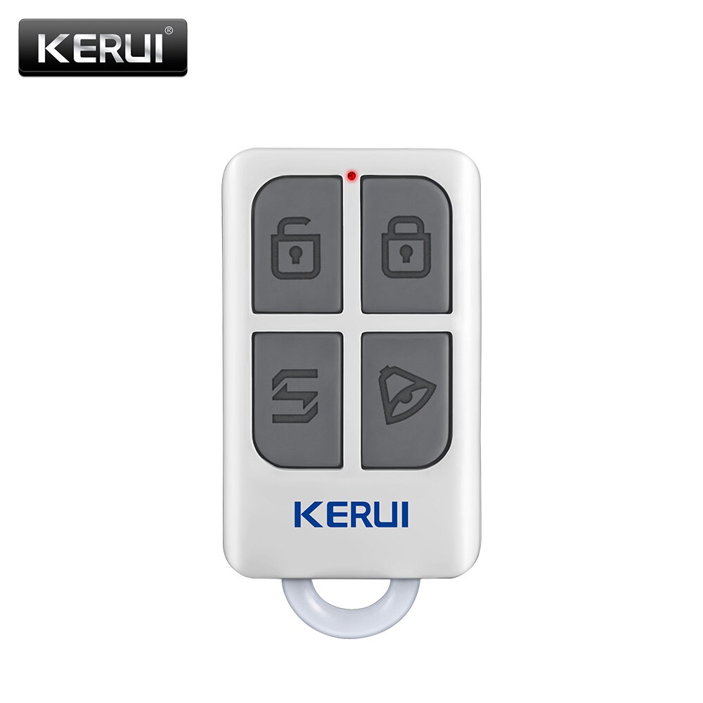 KERUI, Kit de bricolaje, W2 sistema de alarma WIFI/GSM 2,4 pulgadas Touch Panel seguridad Detector de movimiento, Sensor de puerta Buglar sistema de alarma: Remote controller
