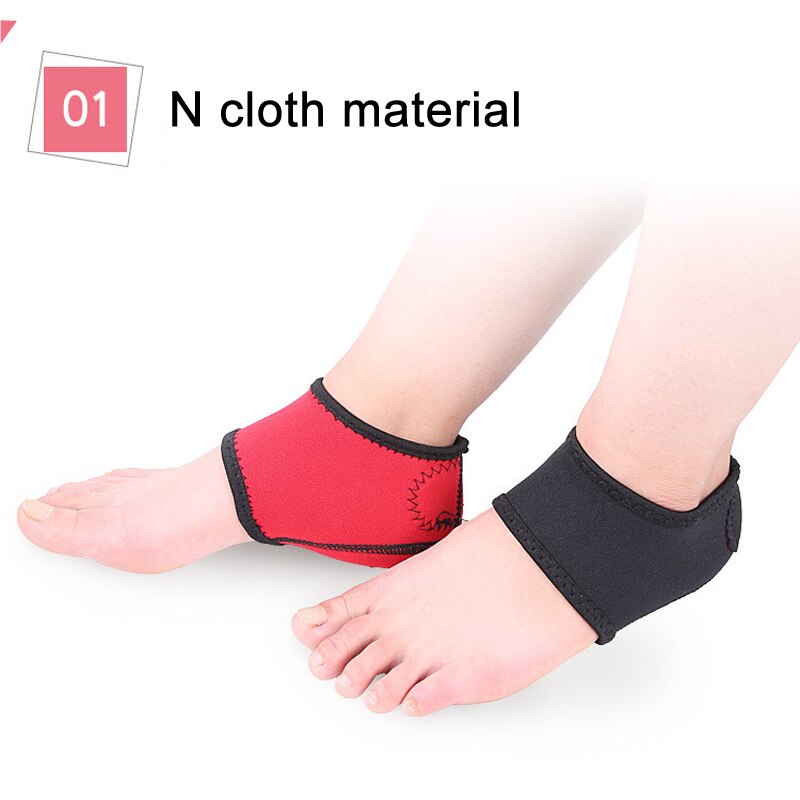 2Pcs Foot Ankle Pads Cushion Plantar Fasciitis Pain Relief Heel Arch Support Wrap SSwell