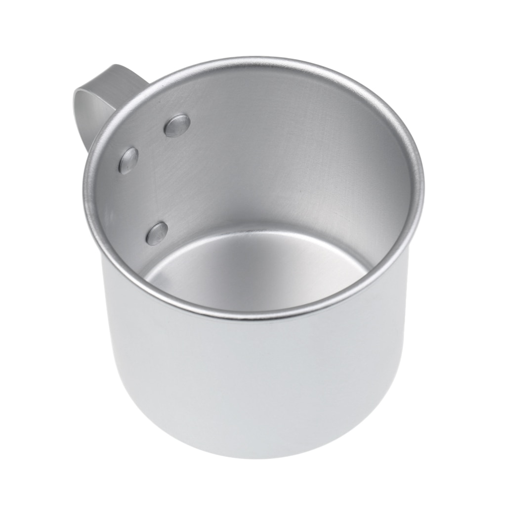 300ml 10.6oz camping kaffe te krus aluminium rejse kop backpacking udendørs til camping rv kontor udendørs