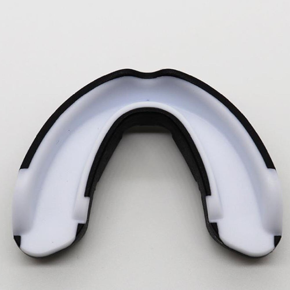 Twee Kleur Boksen Bretels Tanden Protector Gebitsbeschermer Sport Boksen Mouth Guard Tand Bescherming Voor Basketbal Rugby Boksen