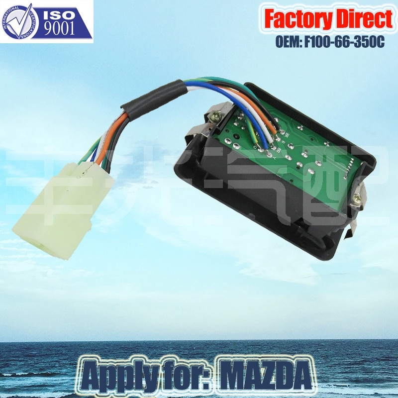 Factory Direct Master Auto Power Window Control Switch apply For mazda RX7 RX-7 FD3S F100-66-350C power window switch